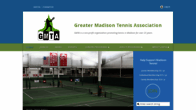 What Gmtatennis.org website looked like in 2019 (4 years ago)