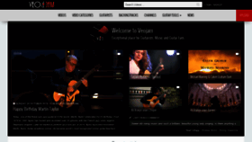 What Guitar-tube.com website looked like in 2019 (4 years ago)