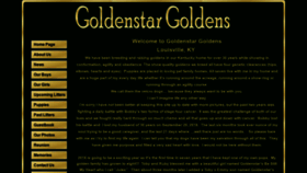 What Goldenstargoldens.com website looked like in 2019 (4 years ago)