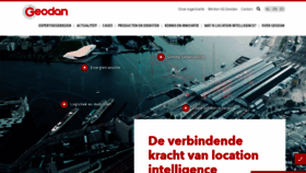 What Geodan.nl website looked like in 2019 (4 years ago)