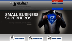 What Gordonmultimedia.com website looked like in 2019 (4 years ago)