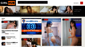 What Girlhub.net website looked like in 2019 (4 years ago)