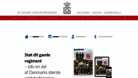 What Garderforeningerne.dk website looked like in 2019 (4 years ago)