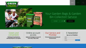 What Greenfingers.co.nz website looked like in 2019 (4 years ago)