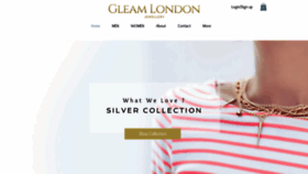 What Gleamlondon.com website looked like in 2019 (4 years ago)