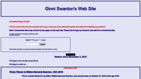 What Ginnisw.com website looked like in 2019 (4 years ago)