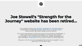 What Getmorestrength.org website looked like in 2019 (4 years ago)