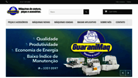 What Guaranimaq.com.br website looked like in 2019 (4 years ago)