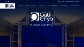 What Gulfcryo.com website looked like in 2019 (4 years ago)