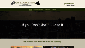 What Getitoutofhereco.com website looked like in 2019 (6 years ago)