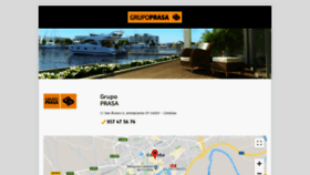 What Grupoprasa.com website looked like in 2019 (4 years ago)