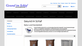 What Gesund-im-schlaf.de website looked like in 2019 (4 years ago)