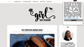 What Girlontravel.de website looked like in 2019 (4 years ago)