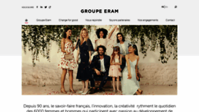 What Groupe-eram.fr website looked like in 2019 (4 years ago)