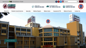 What Gbhamericanhospital.com website looked like in 2019 (4 years ago)