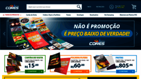 What Graficacores.com.br website looked like in 2019 (4 years ago)