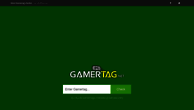 What Gamertag.net website looked like in 2019 (4 years ago)