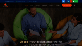 What Glosap.com website looked like in 2019 (4 years ago)