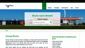 What Groupbruno.be website looked like in 2019 (4 years ago)
