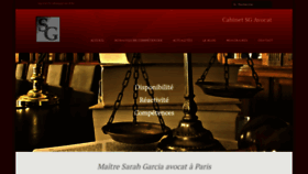 What Garcia-avocat-paris.fr website looked like in 2019 (4 years ago)