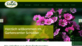 What Gartencenter-schloesser.de website looked like in 2019 (4 years ago)