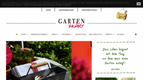 What Gartenzauber.com website looked like in 2019 (4 years ago)