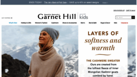 What Garnethill.com website looked like in 2019 (4 years ago)