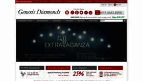 What Genesisdiamonds.net website looked like in 2019 (4 years ago)