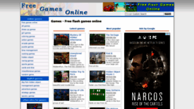 What Games-free-online.net website looked like in 2019 (4 years ago)