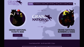 What Grandnational2017.com website looked like in 2019 (4 years ago)