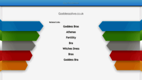 What Goddessalive.co.uk website looked like in 2019 (4 years ago)