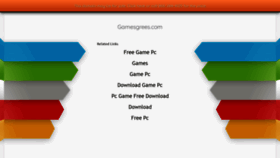 What Gamesgrees.com website looked like in 2019 (4 years ago)