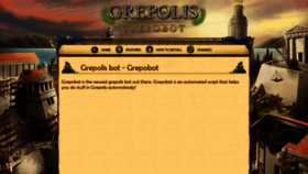 What Grepobot.com website looked like in 2019 (4 years ago)