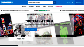 What Gbposters.com website looked like in 2019 (4 years ago)