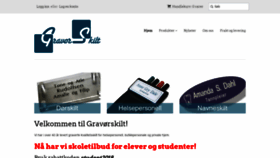 What Gravorskilt.no website looked like in 2019 (4 years ago)