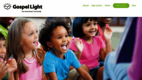 What Gospellight.com website looked like in 2019 (4 years ago)