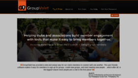 What Groupvalet.com website looked like in 2019 (4 years ago)