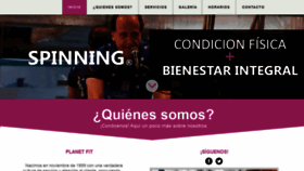 What Gimnasioplanetfit.com website looked like in 2019 (4 years ago)