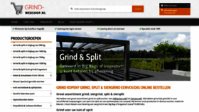 What Grind-webshop.nl website looked like in 2019 (4 years ago)