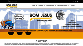 What Grupobomjesus.com.br website looked like in 2019 (4 years ago)