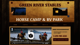 What Greenriverstables.com website looked like in 2019 (4 years ago)