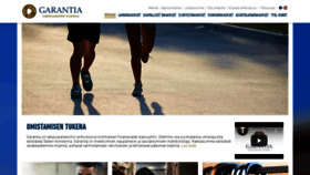 What Garantia.fi website looked like in 2019 (4 years ago)