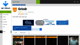 What Grindr.en.uptodown.com website looked like in 2019 (4 years ago)