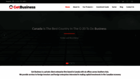 What Getbusiness.ca website looked like in 2019 (4 years ago)