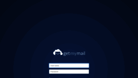 What Getmymail.co.uk website looked like in 2019 (4 years ago)