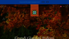 What Grandigiardini.it website looked like in 2019 (4 years ago)