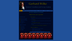 What Gerhardwilke.com website looked like in 2019 (4 years ago)