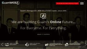 What Guamwebz.com website looked like in 2019 (4 years ago)