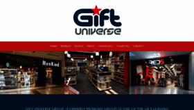 What Giftuniverse.com website looked like in 2019 (4 years ago)