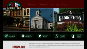 What Georgetownohio.us website looked like in 2019 (4 years ago)